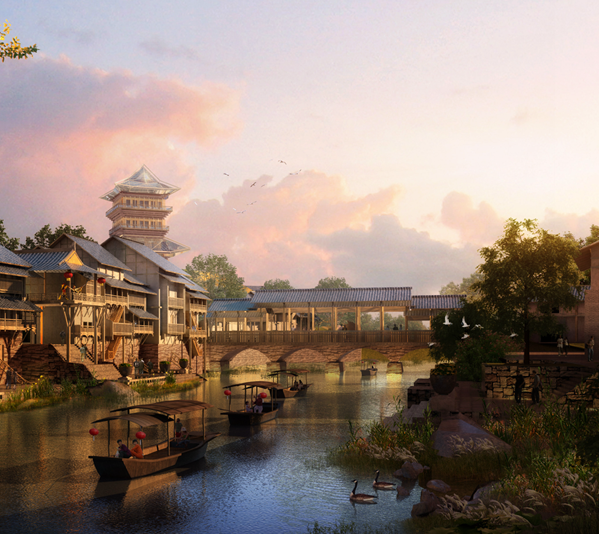 金堂縣五鳳鎮旅游基礎設施項目